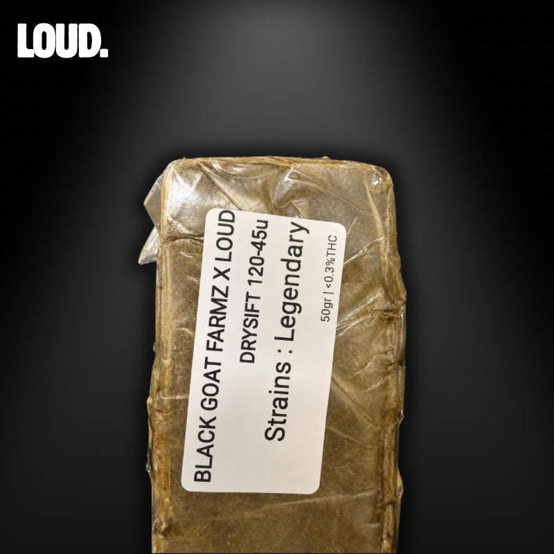 LEGENDARY - DRY SIFT 120-45 - COLLAB BLACKGOATFARMZ